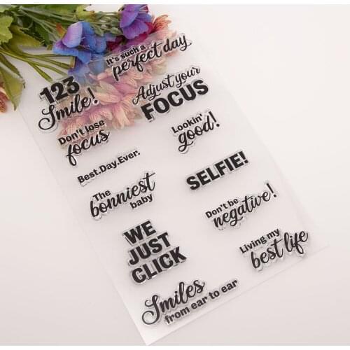 14.5x20.5 Transparent Transparent sealTransparentClear Silicone Stamp/Seal forDIYscrapbooking/photo album Decorative card making