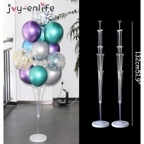 2Set 13 Tubes Balloon Stand Balloon Holder Column Confetti Balloons Baby Shower Birthday Party Wedding Xmas Decoration Supplies
