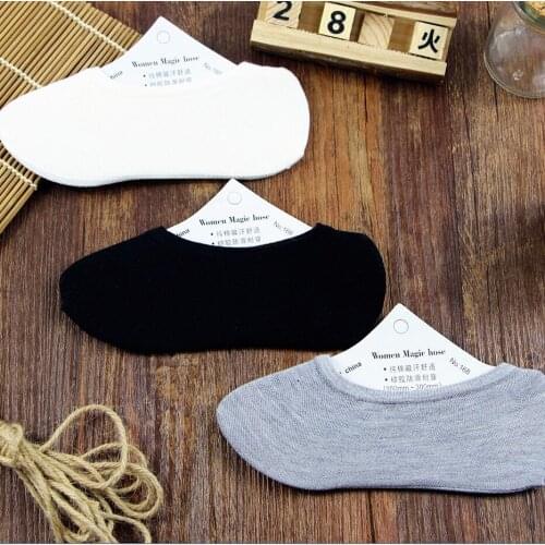 3 Pair Non-slip Anti-off Mens Socks Classical Cotton Casual Summer Autumn Style 3 Color Casual Breathable Sock Free Shipping
