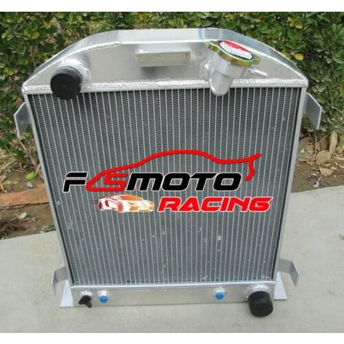 For FORD 1932 Hi-Boy Chevy engine hotrod 3 core Aluminum Radiator