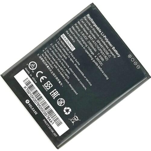 1x 2000mAh Battery Replacement For Acer Liquid Z410 T01 Z330 (1ICP4/68/88) BAT-A11 Smart Phone Batteries