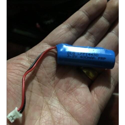 3.2v 400mAh Original size Battery for Rechargeable solar equipment 14430 East China Sea ETC lithium batteries