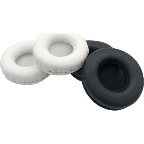 White Colors Ear Cover Cushions 90mm 85mm 80mm 60mm for ISK AKG ATH Beyerdynamic Bluedio shure Creative JVC Monster Earpads Cups