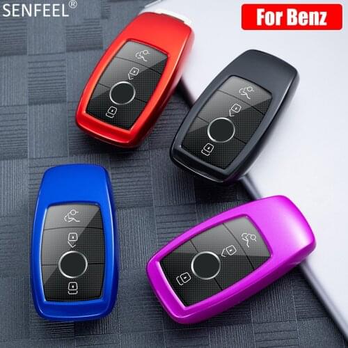 For Mercedes Benz E Class W213 E200 E260 E300 E320 S Class Car Key Case Cover Full Protective Shell Accessories Car-Styling