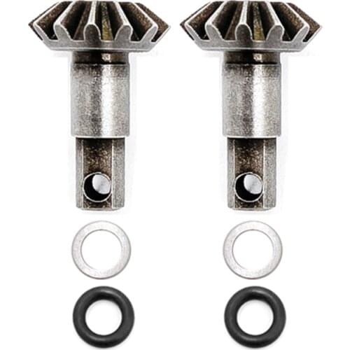 For Traxxas Slash 4X4 HQ727 REMO 1/10 RC Car Upgrade Parts 2Pcs 13T Differential Driving Gear Diff Gear Accessories