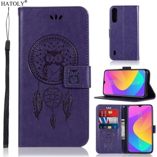 For Xiaomi Mi A3 Lite Flip Case Leather Silicon Wallet Phone Case Coque Mi A3 Lite Card Holder Back Cover For Xiaomi Mi A3 Lite