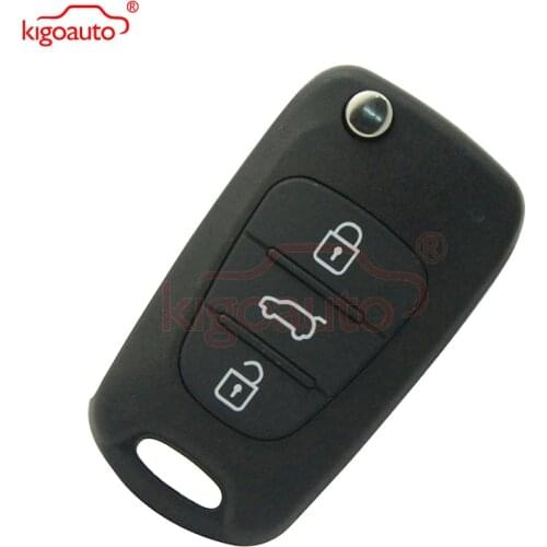 Flip key 434Mhz 3 button for Hyundai i20 i30 car Key Replacement remote key