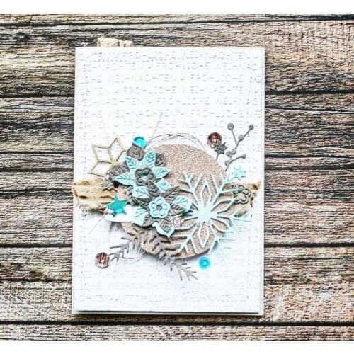 Mmao Crafts Metal Steel Cutting Dies 2021 New Flower letter background frame Scrapbooking Paper/photo Cards Embossing Dies