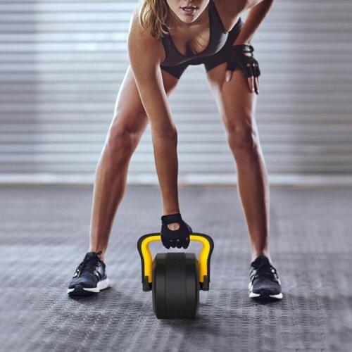 Multi-Function Rebound Power Roller Automatic Rebound Weight-Bearing Dumbbell No Noise Ab Roller