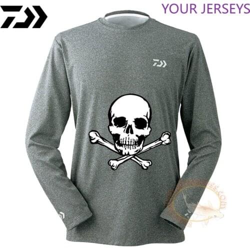 2022 New Dawa Fishing Shirt Sunscreen Quick Dry Clothing Long Sleeve Autumn Jersey Breathable Cycling Sportswear Pesca DAIWA