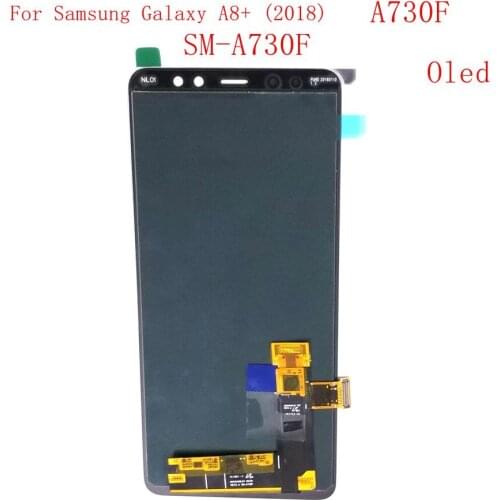Oled For samsung galaxy A8+ (2018) A730 SM-A730F lcd screen digitizer touch glass