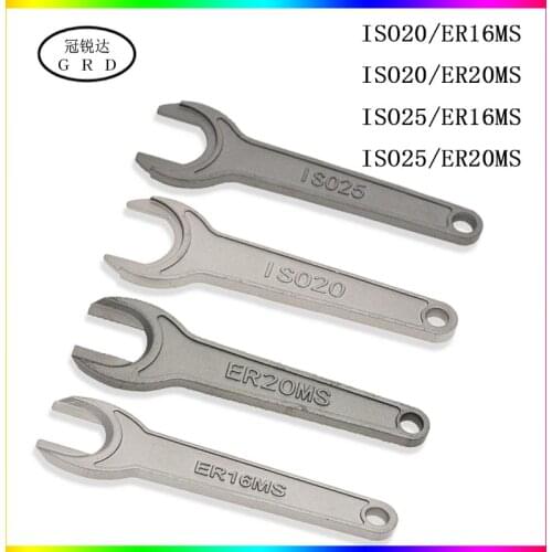 Iso and er complete set of collet chuck wrench iso20 iso25 er16 er20 for CNC lathe tool holder milling machine shank spindle nut