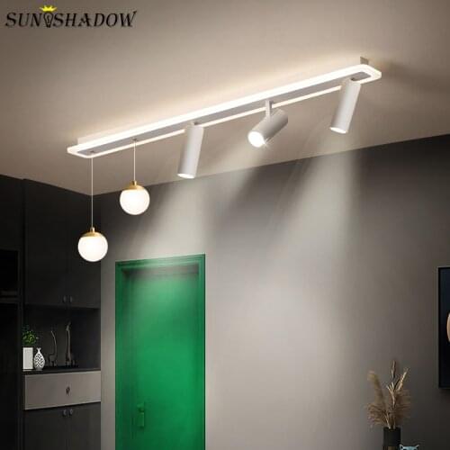 Modern Led Ceiling Light Home L60cm L80cm L100cm L120cm Ceiling Lamp For Living Room Bedroom Dining Room Indoor Light Fixture