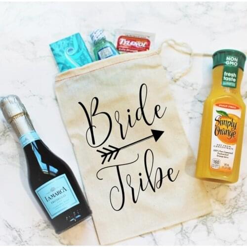Bridal party bag personalized bachelorette party favor emergency kit bag custom bride to be gift bag welcome bag hangovers Bags