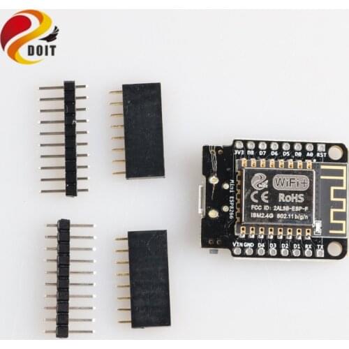 SZDOIT Mini NodeMCU ESP8266 Development Board Compatible With NodeMCU ESP-12E Lua Wireless WiFi