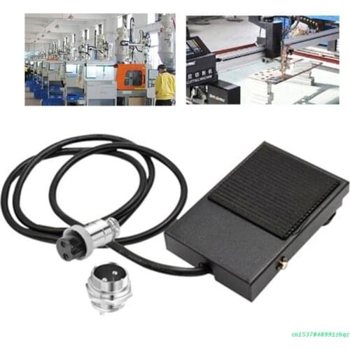 Spot Weld Metal Foot Pedal 2-pin 3-pin Foot Pedal for Petroleum Chemical Industry Ship Installation Maintenance