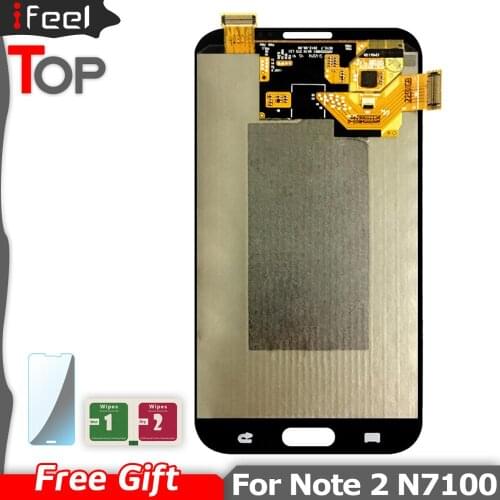 High Quality LCD for Samsung GALAXY Note 2 N7100 LCD Display+Touch Screen Digitizer Assembly