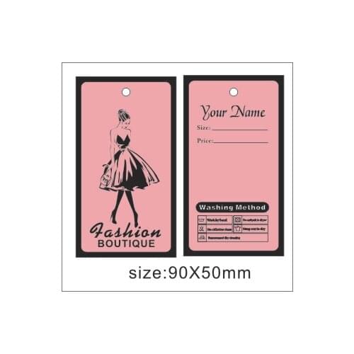 Custom print hang tags,free design ,free shipping ,wedding dress tags ,clothes tags can add your name on it NO:703