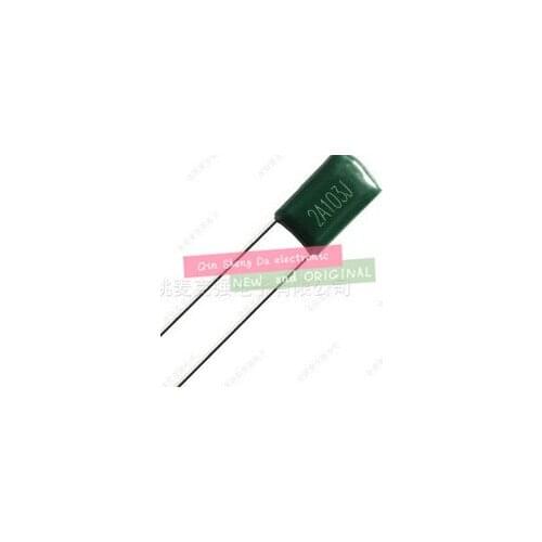 1000PCS/LOT 100V 103PF 2A103J 0.01uF 10nF Polypropylene film capacitors NEW