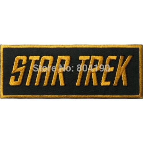 4.3" CLASSIC LOGO TV Movie Film Embroidered Iron On Patch T-shirt Applique Badge Dropship