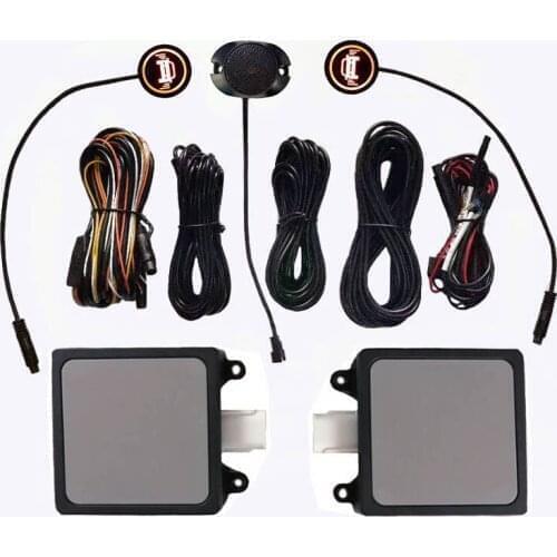 Car Led Alarm System Bsd Bsa Bsm Detection Driving Warning Safety Radar Alert Assist Blind Spot Monitoring