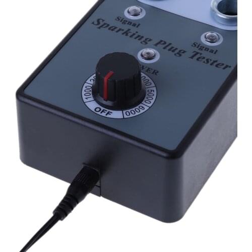 X7AE Car Spark Plug Tester With Adjustable Double Holes Ignition Testers Circuit Testing Analyzer