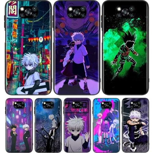 Anime Hunter x Hunters For Xiaomi Poco X3 NFC M2 X2 F2 C3 M3 Pocophone F1 Pro Mi Play Mix 3 A2 A1 6 5 lite Phone Case