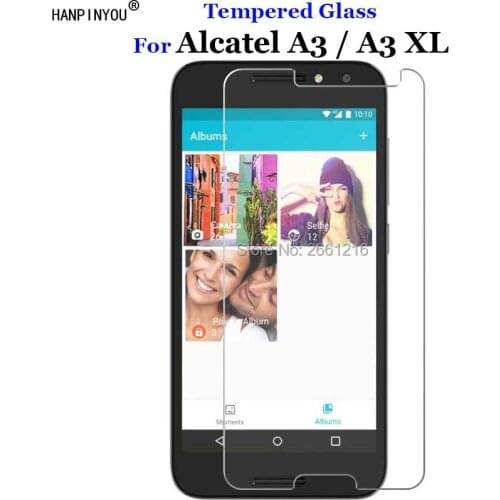 For Alcatel A3 / A3xl Tempered Glass 9H 2.5D Premium Screen Protector Film For Alcatel A3 / A3 XL