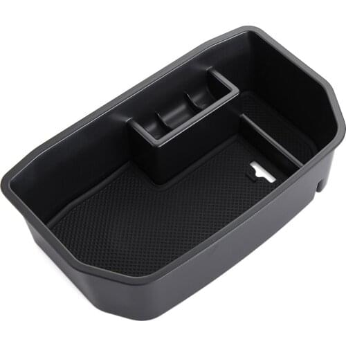 For Toyota Land Cruiser 2008-2017 Central Armrest Storage Box Container Holder Tray Car Organizer Accessories Car Styling