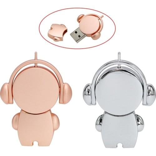 Musician Pen drive 64GB 8GB Pendrive 32 4 gb USB Device Key Memoria Stick 4GB 32GB 16GB 128GB Flash Drive Disk Personalised Gift