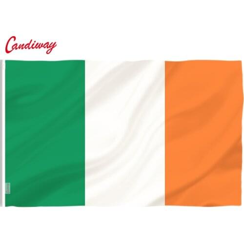 Irish Flag Polyester Flag Banner for Festival Home Decoration Super-Poly indoor Outdoor Irishman flag NN015