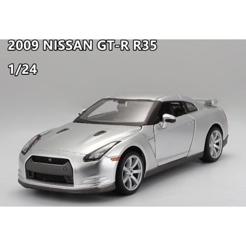 Maisto 1:24 2009 NISSAN GT-R R35 TOKYO MODS Alloy car model die-casting model car simulation car decoration collection gift toy