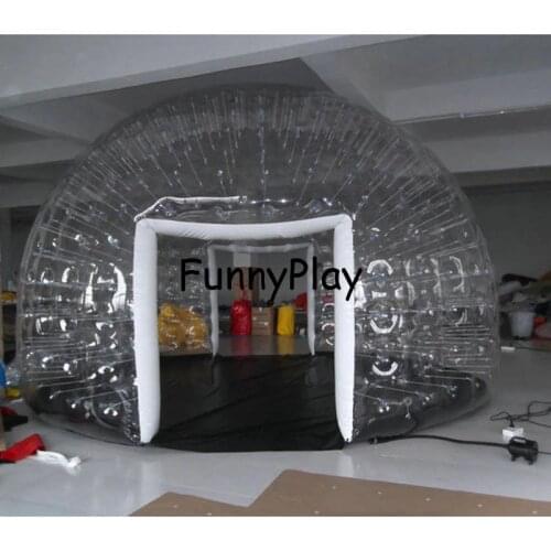 Inflatable show room for event,inflatable tents for exhibition,luxury air tight inflatable house tents,clear camping bubble tent