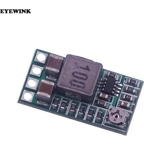 10PCS/LOT Mini DC-DC 12-24V To 5V 3A Step Down Power Supply Module Buck Converter Adjustable Efficiency 97.5