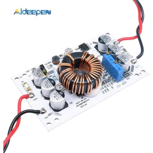 600W Aluminum Plate DC-DC Boost Converter Adjustable 10A Step Up Constant Current Power Supply Module Led Driver For Arduino