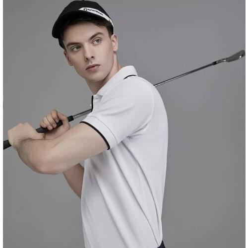 Xiaomi 90 FUN Mens Business Deodorant Antibacterial Polo Shirt AAA Antibacterial Deodorant Casual Male Summer Short Sleeve