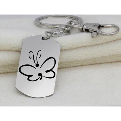 PAW PRINT Butterfly Jewelry Suicide Awareness Semicolon Pendant Necklace Suicide Prevention Gift for Women Drop Shipping YLQ6253