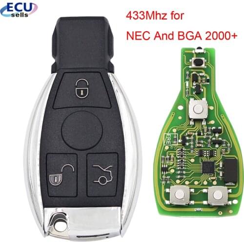 VVDI BE Key 3 Button Pro Improved Version Smart Key for Mercedes Benz NEC And BGA 2000+ Year