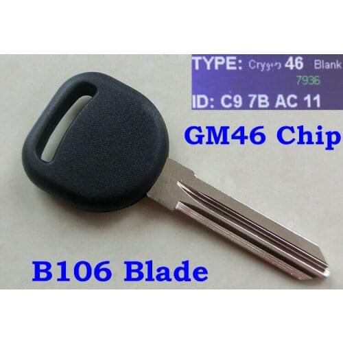 RMLKS Replacement Transponder Key Fob ID46 Chip For G-MC For Chevrolet For Buick Pontiac For Suzuki Saturn For Cadillac