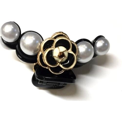 Korean Elegance Solid Big Hair Claws Elegant Acrylic Hair Clips Hairpins Barrette Headwear for Women Girls Hair Accessories