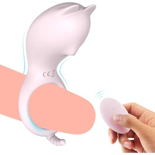 9 Speed Vibrating Ring On Penis Cage Cock Vibrators for Men Delay Ejaculation Woman Clitoris Stimulator Vibrator Adult Sex Toys