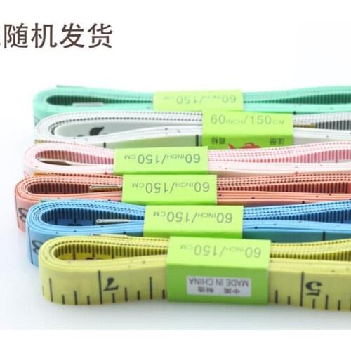1.5M Sewing Ruler Meter Sewing Measuring Tape Body Measuring Ruler Sewing Tailor Tape Measure Soft Random Color Wide 1.3cm