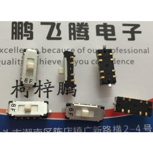 1PCS Imported Japanese COPAL CMS-2302TA toggle switch 8/10 foot 3 gear patch slide switch