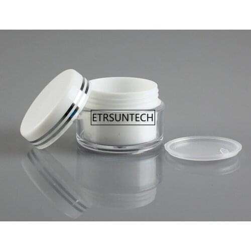 30g Plastic Cream Jar Empty Cosmetic Container Small Eyeshadow Bottle 1OZ Refillable Packaging F20171279