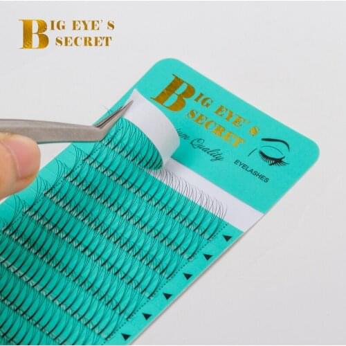 Big Eyes Secret Premade Fans 2D3D4D5D6D Luxury Lash Extension Individual Eyelashes Pre made Volume Fans Eyelashes Extension