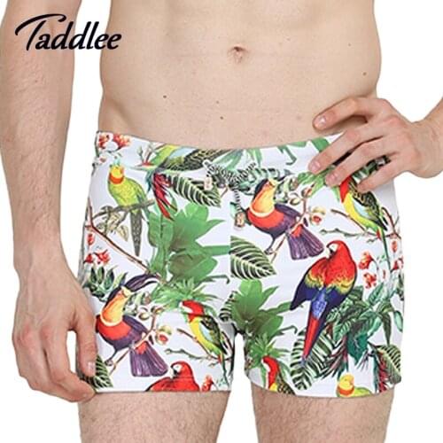 Taddlee Brand Man Men Swimwwear Swimsuits Brief Bikini Low Waist Mens Swim Wear Boxers Trunks Gay Surf Board Shorts Europe Size