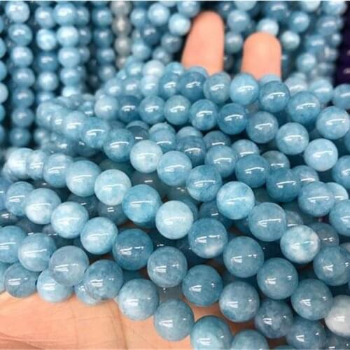 4/6/8/10/12mm Fashion Natural Stone Stone Bead Round Loose Spacer Beads For Jewelry Making Finding Bracelet Necklace DIY