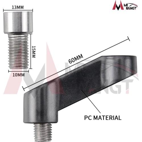 For KAWASAKI Z250 Z300 Z650 Z900 Z900RS Z800 Z1000 Z750 ER-6N ER-6F Mirror Riser Extenders Spacers Extension Adapter Adaptor