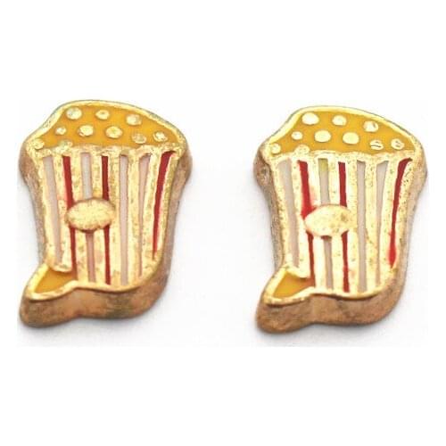 Hot selling 10pcs/lot chips floating charms living glass memory floating lockets diy jewelry pendant