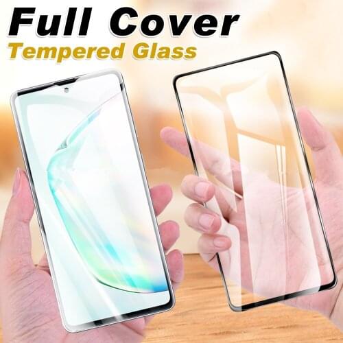 Curved Full Cover Tempered Glass Screen Protector For Samsung Galaxy S21+ Note 20 10+ S20 ultra S10+ S8 S9 plus Protective Glass